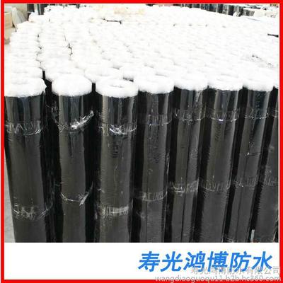 【壽光鳴泰防水材料鴻博牌自粘聚合物防水 防潮材料1.2mm聚酯胎】價(jià)格_廠家_圖片 -
